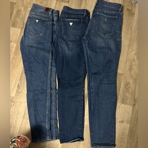Bundle of guess sexy curve skinny jeans